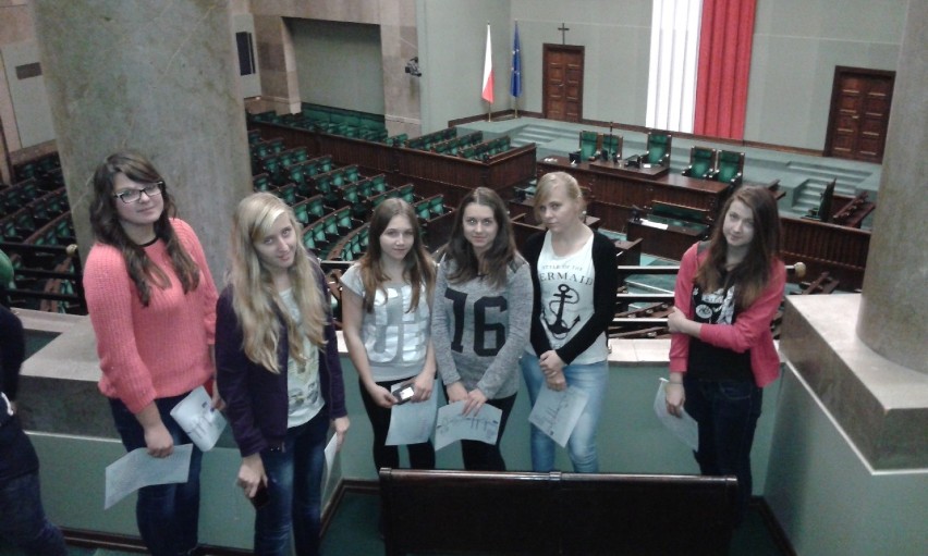 ZSP 1 w Radomsku: Uczniowie "mechanika" z wizytą w sejmie