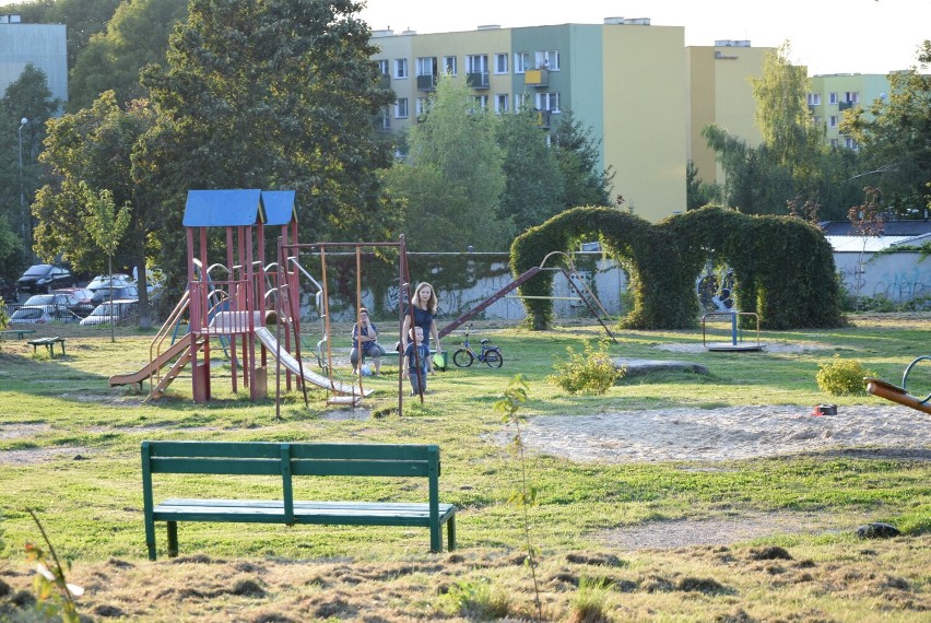 Tak obecnie wygląda park międzyosiedlowy w Chełmie