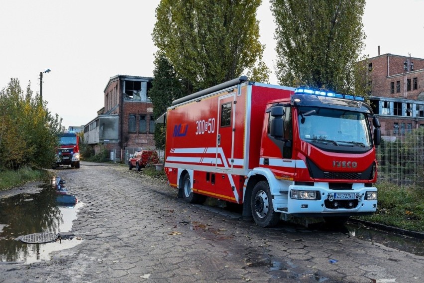 Po pożarze w zakładzie przetwórstwa opon na Skolwinie