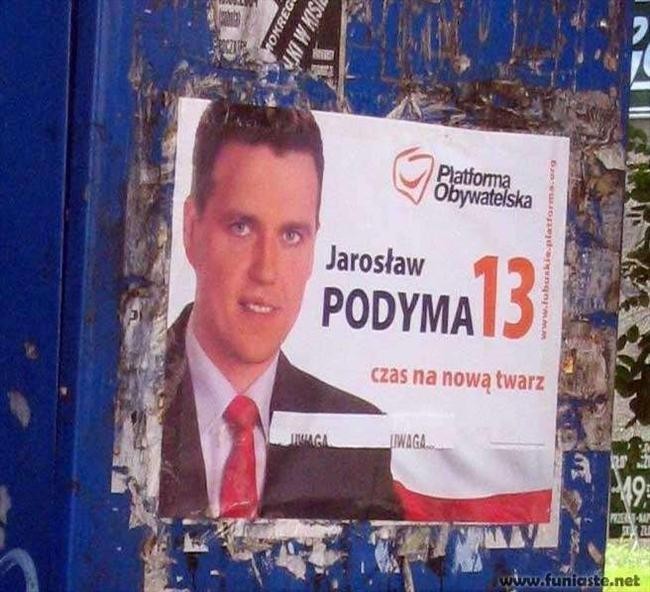 Jarosław Podyma- kandydat PO.