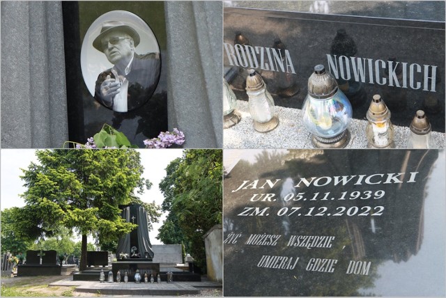 Tak obecnie wygląda nagrobek rodziny Nowickich w Kowalu. W grobowcu złożono także urnę z prochami Jana Nowickiego.