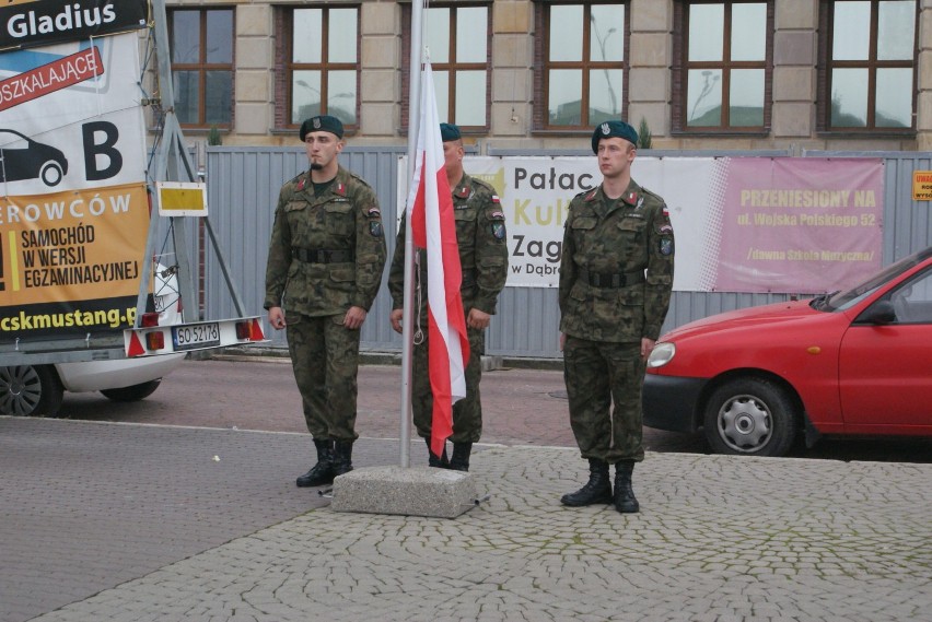 Rondo Żołnierzy Wyklętych w Dąbrowie Górniczej - oficjalne...