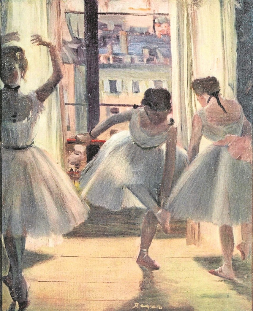 Edgar Degas i jego "Trzy tancerki"