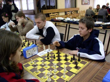 W turnieju udział wzięli m.in. bracia - Adrian i Sebastian Skobiej. Fot. Wojciech Piepiorka