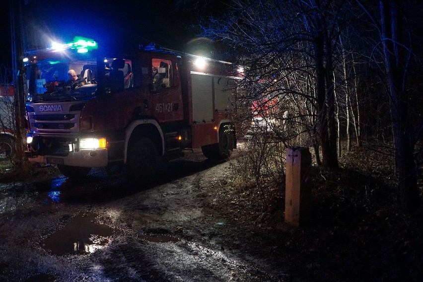 Pożar zakładu w Starowej Górze [ZDJĘCIA]