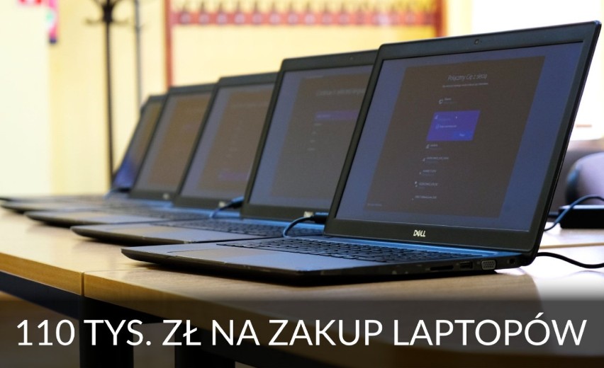 Gmina Sędziejowice pozyskała 110 tys. zł na zakup laptopów