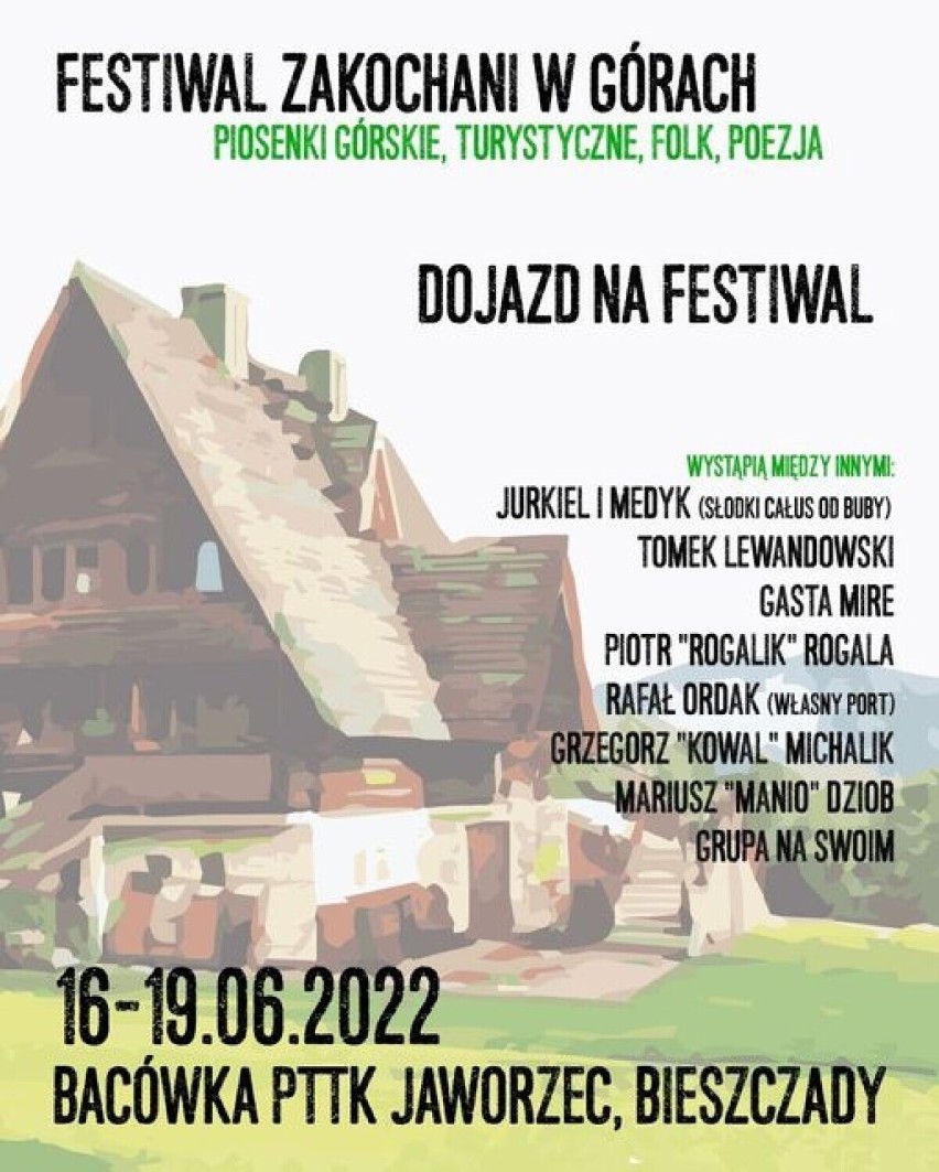 Przegląd najbliższych imprez i wydarzeń kulturalnych na Podkarpaciu [17-19.06.2022]