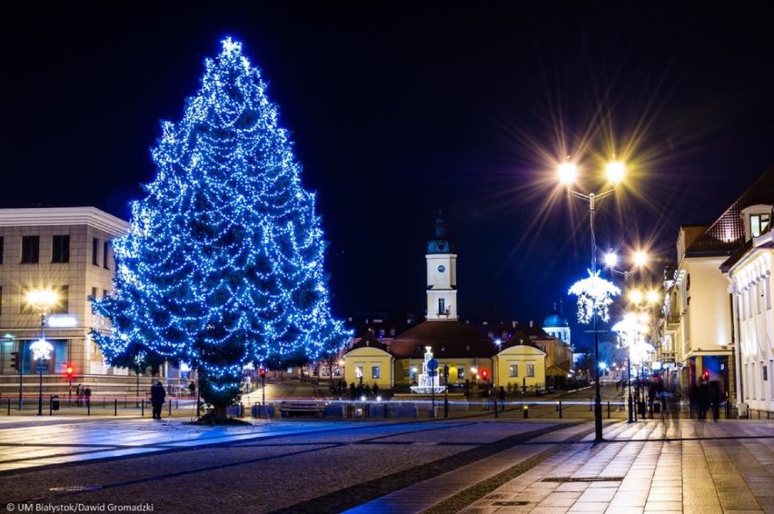 Białystok jest już gotowy na święta Bożego Narodzenia. W...