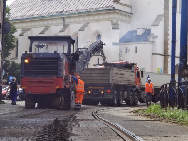 W Mysłowicach powstaje dodatkowy tor tramwajowy, zmienia się także miejska infrastruktura