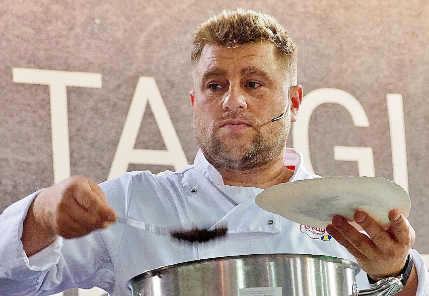 Juror z „MasterChef Junior” gotował na łódzkich targach...