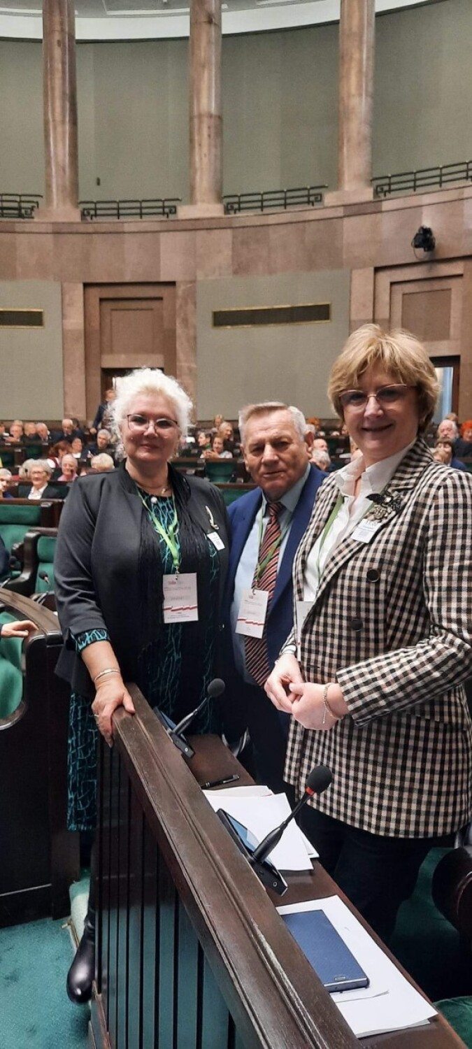 Malbork ma dwoje reprezentantów w parlamencie seniorów. Złożyli ślubowanie w Sejmie