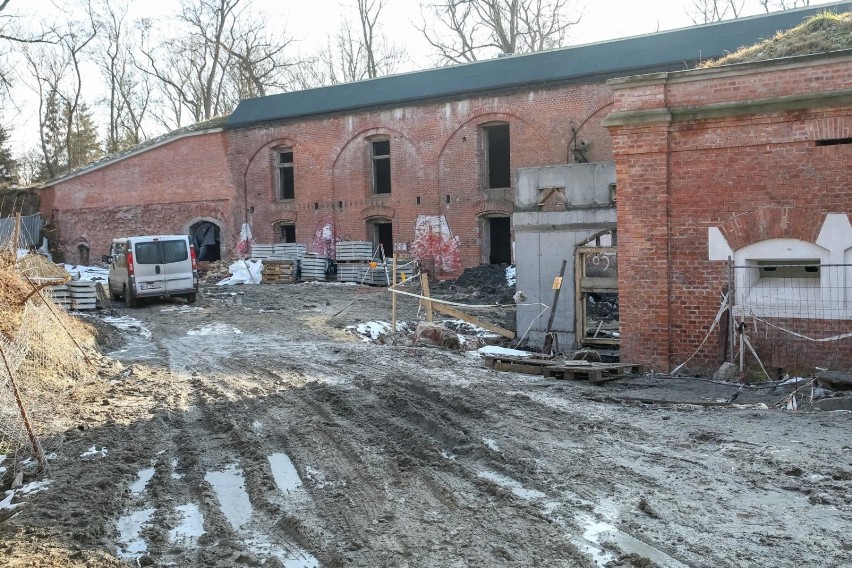 05.02.2019 krakow 
fort borek  fortyfikacje twierdza krakow...