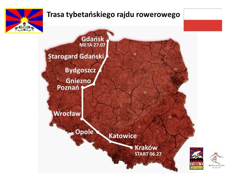 Wrocław: Rowerowy rajd dla Tybetu