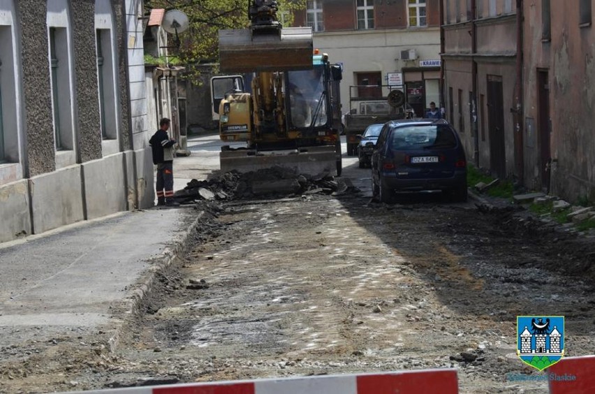 W Ząbkowicach Śląskich rozpoczęto gruntowną przebudowę ulicy Boleslawa Prusa