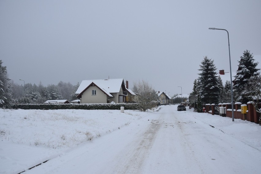 Zima w Charzykowy - grudzień 2021