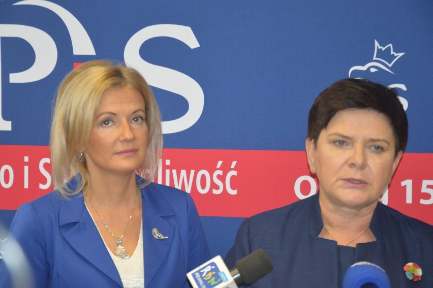 Mentorką polityczną Anny Pieczarki jest była premier Beata...