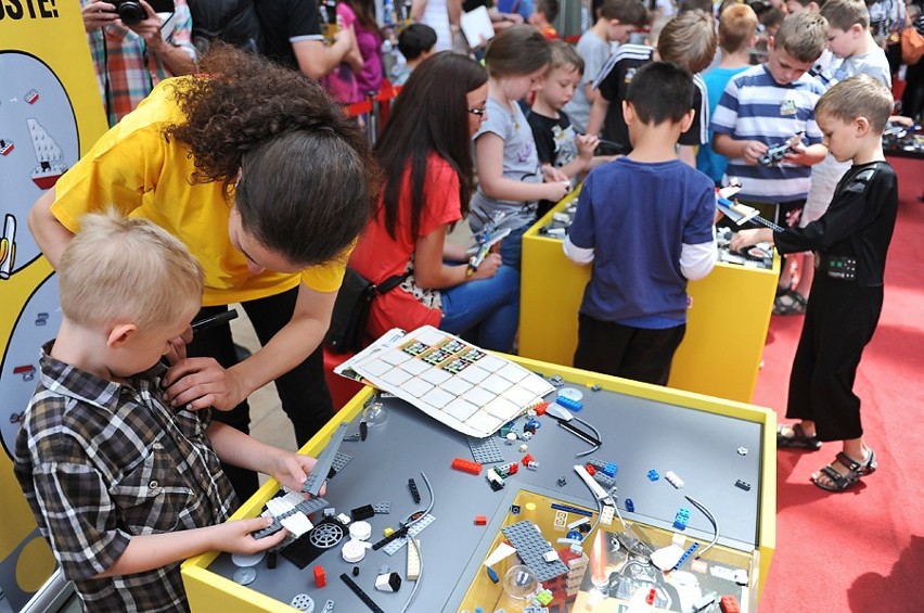 Bohaterowie Star Wars z klocków LEGO w centrum M1 Poznań