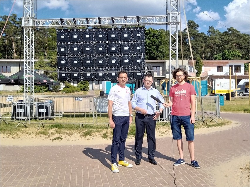 W Ślesinie powstała plażowa strefa kibica na Mistrzostwa...