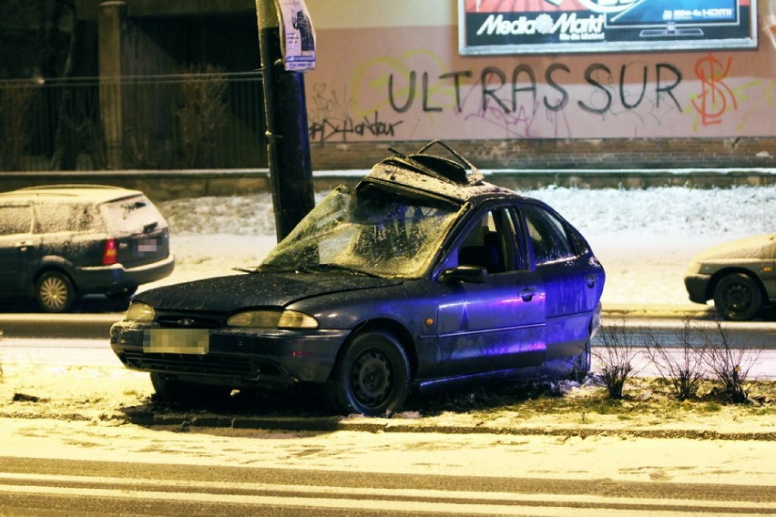 Groźny wypadek na ulicy Łąkowej