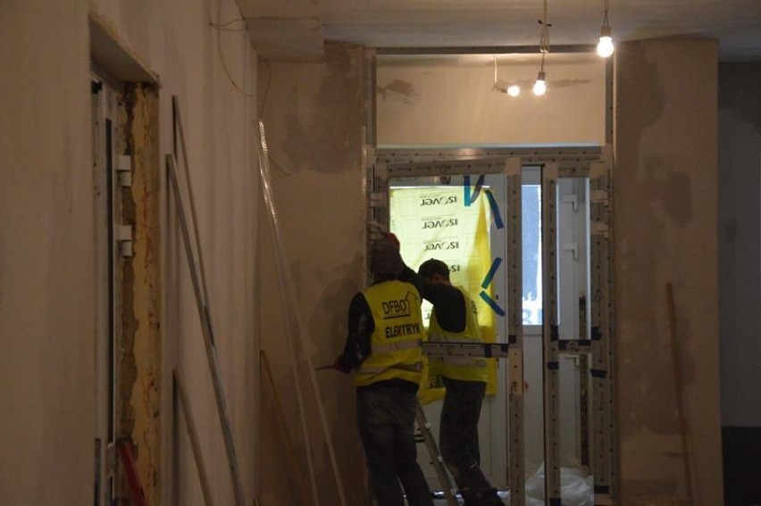 Trwają prace remontowe w Głuszyckim Centrum Kultury
