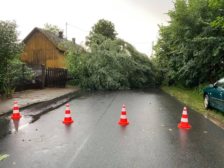 Nawałnice w województwie śląskim.