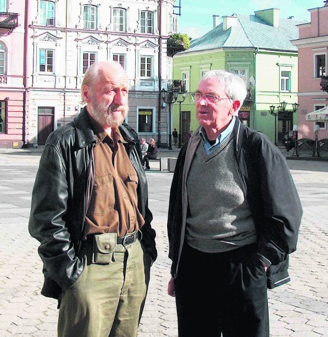 2004 rok. Andrzej Czekalski i Tadeusz Chmielewski w Piotrkowie&#8233;