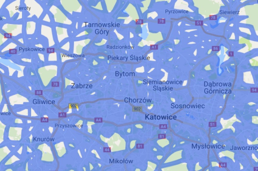 Aktualizacja Street View w woj. śląskim. Samochody Googla sfotografują twoje miasto