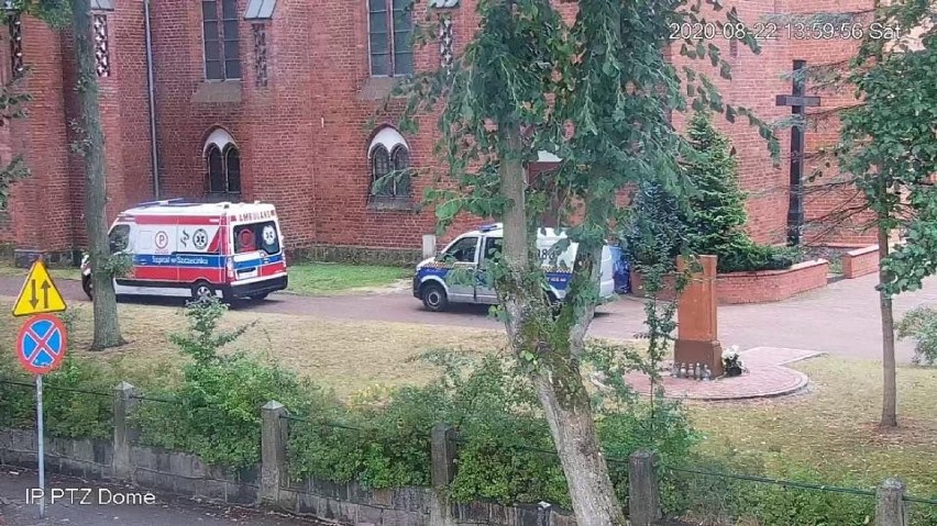 Gorszące ekscesy w kościele w Szczecinku. Awanturnik zatrzymany 