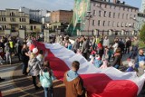 Rodzinny Marsz Niepodległości w Sosnowcu. Z biało-czerwoną flagą do Parku Sieleckiego