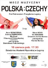 Muzyczny mecz Polska Czechy w Legnicy