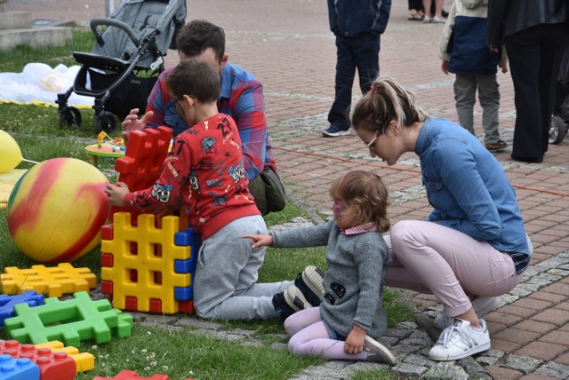 Całe rodziny bawiły się na Rynku w Żorach