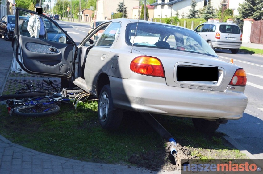 Wypadek na skrzyżowaniu ulic Wiejska - Planty [ZDJĘCIA, WIDEO]