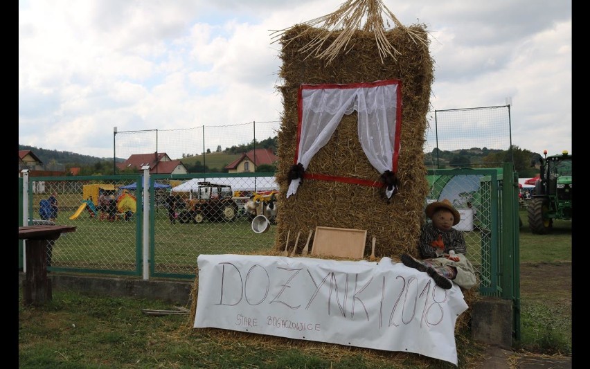 Dożynki powiatowo-gminne odbyły się 8 września, na terenie stadionu w Starych Bogaczowicach