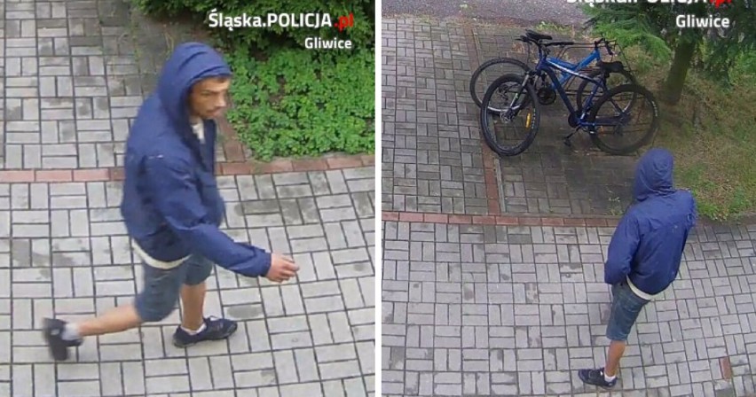Złodziej roweru w Knurowie. Rozpoznajesz podejrzanego?