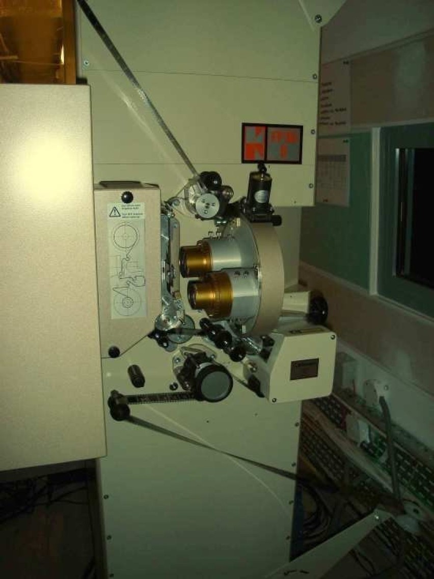 Układ projekcyjny projektora analogowego