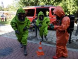 Kraków: zagrożenie chemiczne w szpitalu. Spokojnie, to ćwiczenia [ZDJĘCIA]