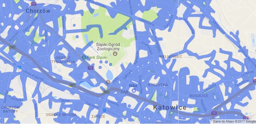 Aktualizacja Street View w woj. śląskim. Samochody Googla sfotografują twoje miasto
