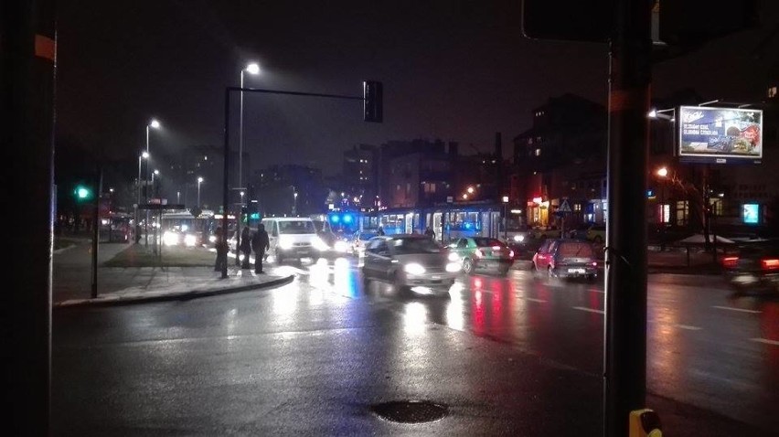 Wypadek na ul. Piasta Kołodzieja