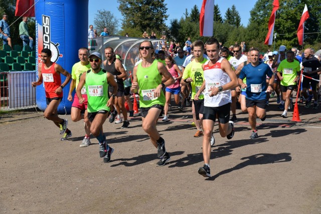 Bieg Powsinogi - tłumy biegały i podziwiały biegaczy