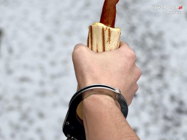 Wezwał policjantów, bo... dostał zimnego hot-doga. Był także poszukiwany