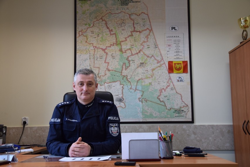 Nadkom. Sławomir Kołakowski, nowy szef sokólskich policjantów dziś rozpoczął pracę (zdjęcia, wideo)