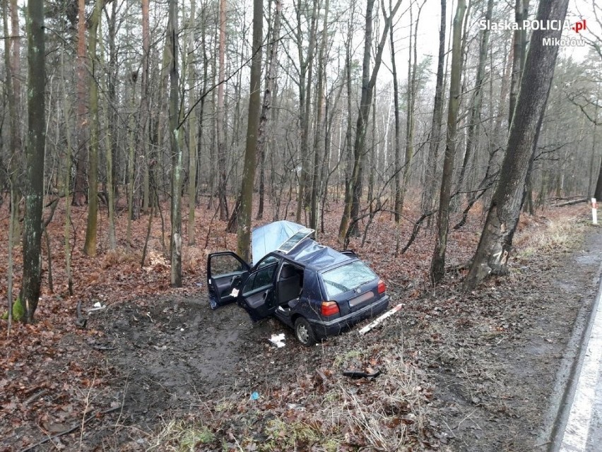 Śmiertelny wypadek w Mikołowie. 45-latka wjechała autem w...