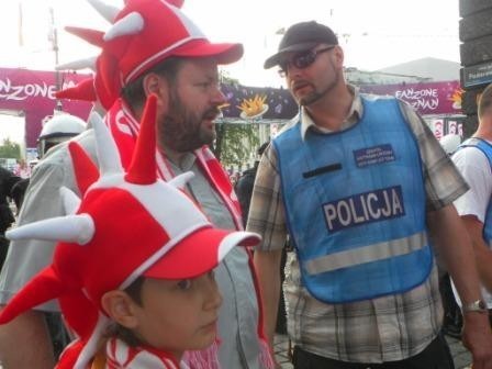 Policjanci z Koła na Euro 2012