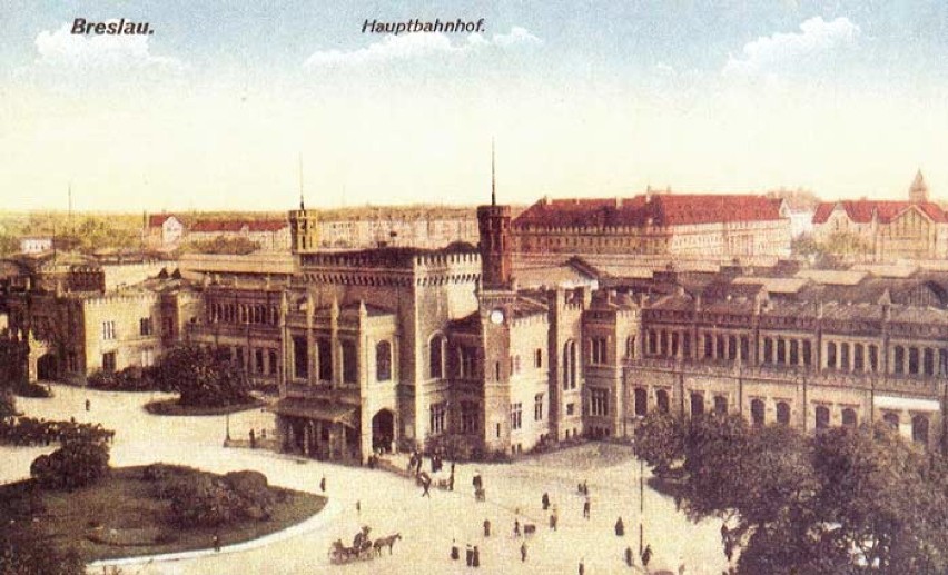 Wrocław. Zobacz, jak wyglądał Dworzec Główny PKP 100 lat temu! (UNIKATOWE ZDJĘCIA)