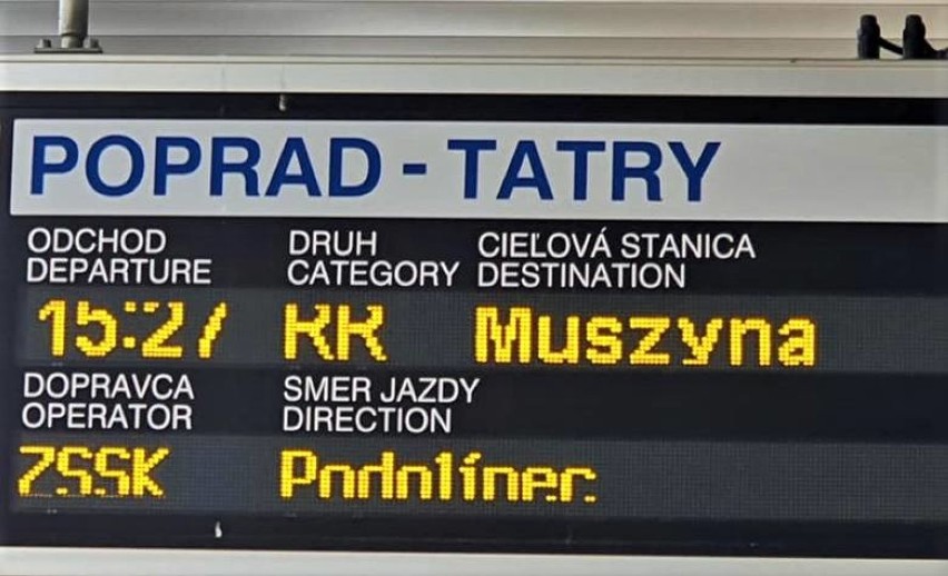 Kiedy wyjedzie na tory pociąg relacji Muszyna - Poprad? To był turystyczny hit ubiegłego roku