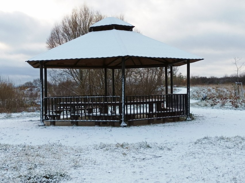 Pierwszy śnieg w Gdańsku, 30.11.2021