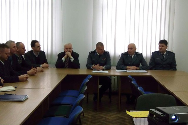 Roczna odprawa służbowa w Komendzie Powiatowej Policji w Kwidzynie