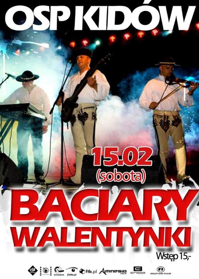 Baciary w OSP Kidów wystąpią już w sobotę, 15 lutego.