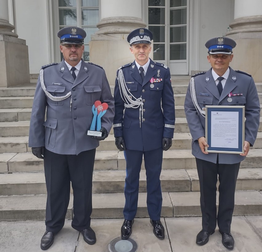 Łomżyński dzielnicowy asp. szt. Kołodziejczyk doceniony w Warszawie 