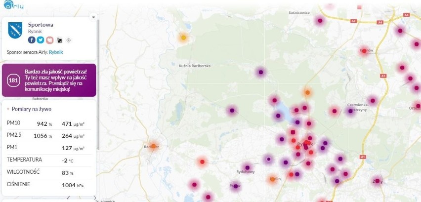 Smog 31 stycznia 2019